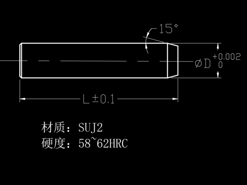 圓柱型定位銷——精密型